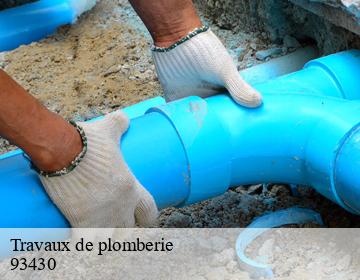 Travaux de plomberie villetaneuse-93430 ADH Batiment recyclage